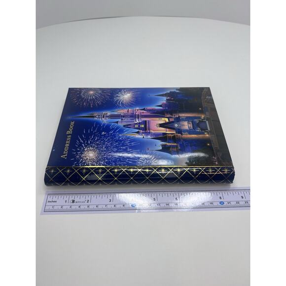 Walt Disney World Address Book A-Z Magic Kingdom Cinderella's Castle Unused - Picture 9 of 9